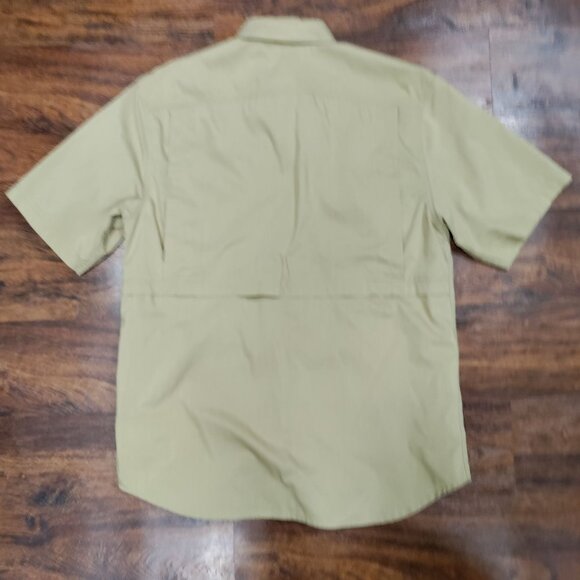 Carharrt FORCE Relaxed Fit Short Sleeve Button Front Collared Shirt Men's Medium - Picture 3 of 14